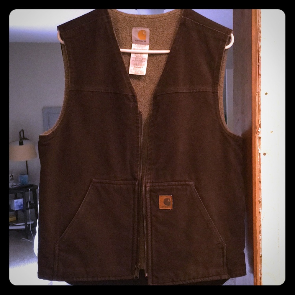Carhartt Vest with Sherpa lining